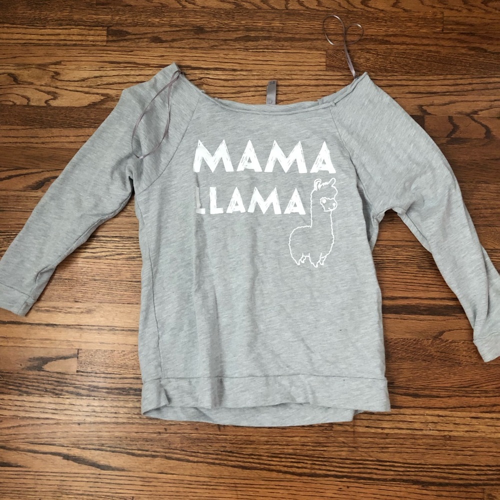 Mama llama top
